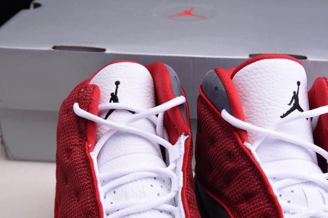 Jordan Grey 414571-600 13 Air Red Flint Gym Retro 0823